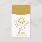 ホリスティック天日月 名刺 (正面)