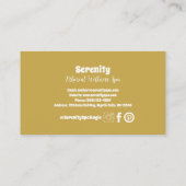 ホリスティック天日月 名刺 (裏面)