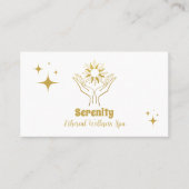 ホリスティック天日月 名刺 (正面)