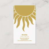 ホリスティック天日月 名刺 (裏面)