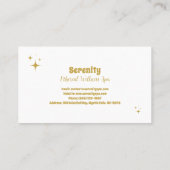 ホリスティック天日月 名刺 (裏面)