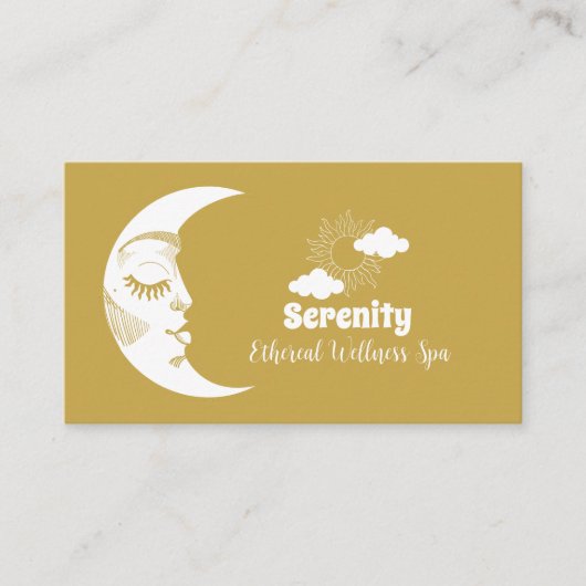 ホリスティック天日月 名刺 (正面)
