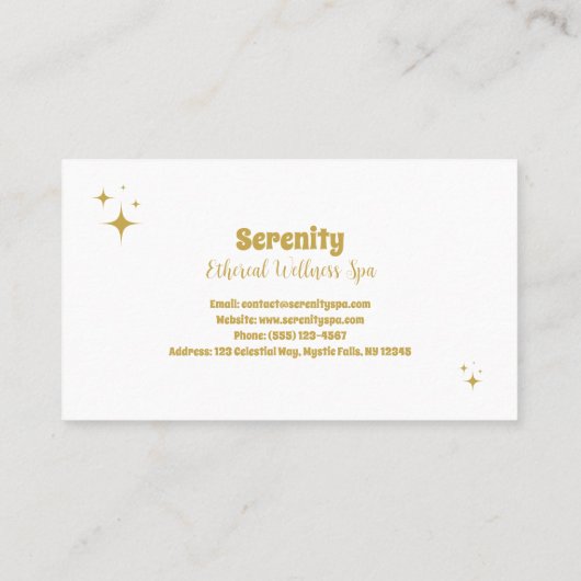 ホリスティック天日月 名刺 (裏面)