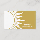 ホリスティック天日月 名刺 (正面)