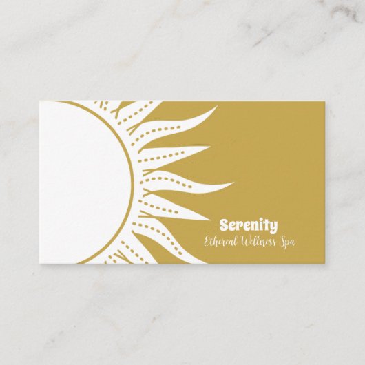 ホリスティック天日月 名刺 (正面)