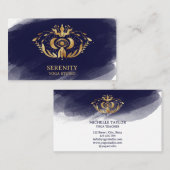 ホリスティック天月サードアイヨガ 名刺 (正面/裏面)