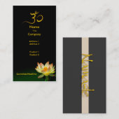 ホリスティック治療者プロファイルカード 名刺 (正面/裏面)