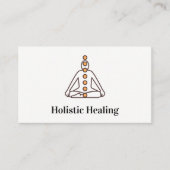 ホリスティック薬 | チャクラグラフ 名刺 (正面)