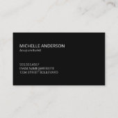 ホリスティック薬 | 鍼療法 名刺 (裏面)