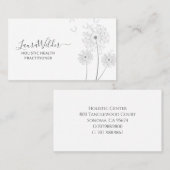 ホリスティック衛生開業医名刺 名刺 (正面/裏面)