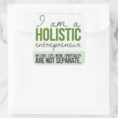 ホリスティック起業家 スクエアシール (バッグ)