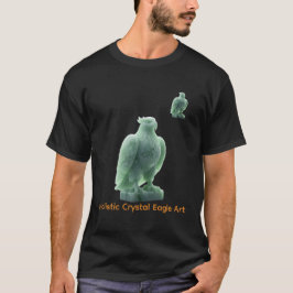 ホリスティック・クリスタルイーグルアート Tシャツ
