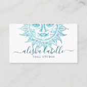 ホリスティック&ビューティフルシテラルサン顔&スターズ 名刺 (正面)