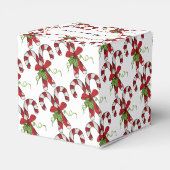 ホリストライプーとボウ付きキャンディーキャン フェイバーボックス (裏面サイド)