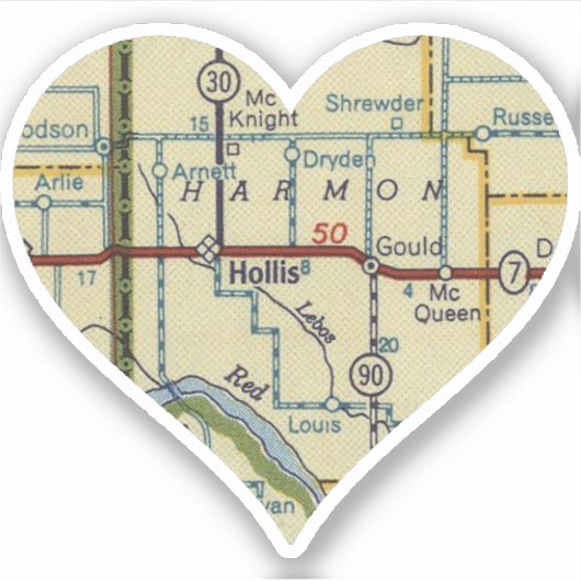 ホリス・オクラホマ シール (正面)