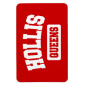 ホリス、クイーンズ、ニューヨーク マグネット (縦)