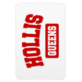 ホリス、クイーンズ、ニューヨーク マグネット (縦)