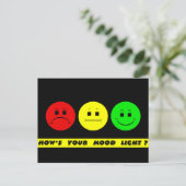 ホリゾンタル ムーディ ストップライト ムード ライト ポストカード (スタンド正面)