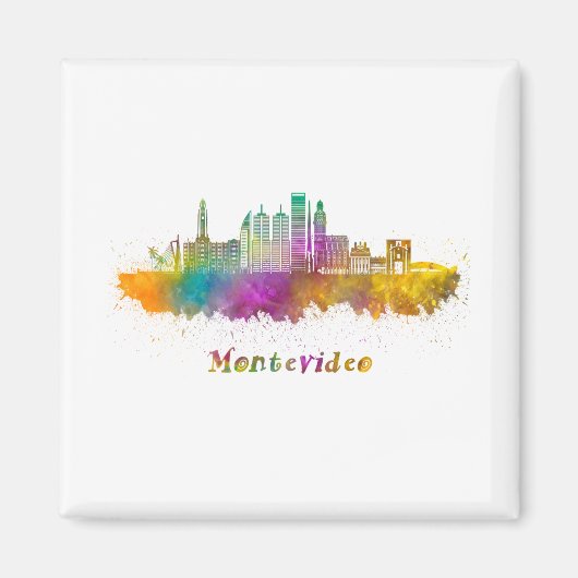 ホリゾンテモンテビデオアクアレラ マグネット (正面)