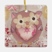 ホリディオウル セラミックオーナメント (正面)