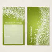 ホリディギフトエレガントラベルウェーきらめくブライム (正面&裏面)