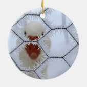 ホリディグルーヴィーバンボトルブラシツリーを上に セラミックオーナメント (裏面)