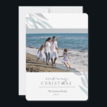 ホリディセージ シーズンカード<br><div class="desc">水の色のセージ離れのtouchを追加このホリデーフォトカード。</div>