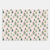 ホリディトリオギフトラップ ラッピングペーパーシート (正面2)