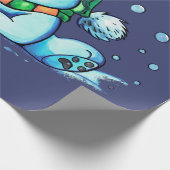 ホリディベア ラッピングペーパー (角)