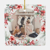 ホリディベリクラシカルーフォトモノグラム セラミックオーナメント (裏面)