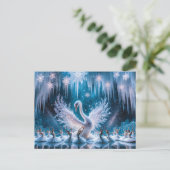 ホリディポストカードスワンダンス シーズンポストカード (スタンド正面)