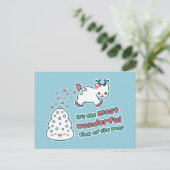 ホリディリおもしろいンデナー シーズンポストカード (スタンド正面)