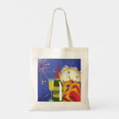 ホリデイお祝いトートバッグ トートバッグ (裏面)