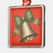 ホリデイお祝いベル メタルオーナメント (左)