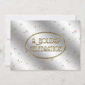 ホリデイお祝い招待状カード 招待状 (正面)