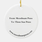 ホリデイオーナメントウィズゴルディングレタープレステーマ セラミックオーナメント (裏面)