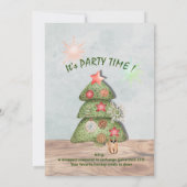 ホリデイオーナメントエクスチェンジパーティの招待状 招待状 (裏面)