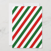 ホリデイオーナメントエクスチェンジパーティの招待状 招待状 (裏面)