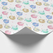 ホリデイオーナメントクリスマスラッピング紙 ラッピングペーパー (角)