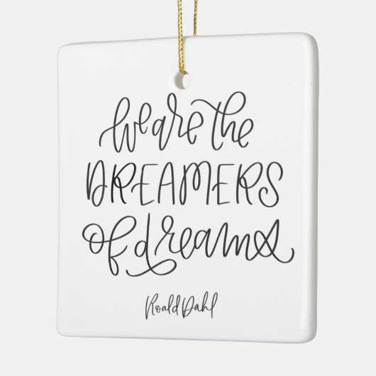 ホリデイオーナメントセラミッククリスマスデコーキープサケ セラミックオーナメント (左)