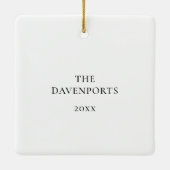 ホリデイオーナメントセラミッククリスマスデコーキープサケ セラミックオーナメント (裏面)