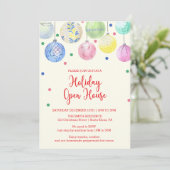 ホリデイオーナメントホリデイオープンハウス招待状 招待状 (スタンド正面)