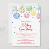 ホリデイオーナメントホリデイオープンハウス 招待状 (正面)