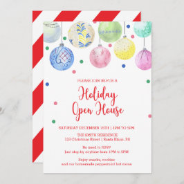 ホリデイオーナメントホリデイオープンハウス 招待状