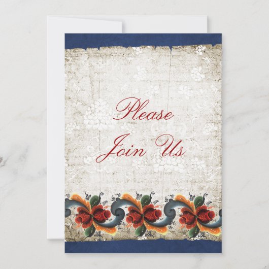 ホリデイオープンハウスローズマリン 招待状 (正面)