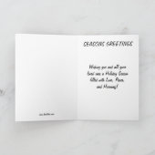 ホリデイカードユーロックマイワールドサウスウエストテーマ シーズンカード (内部)