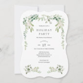 ホリデイクラシックミストレトークリスマス招待状 招待状 (正面)