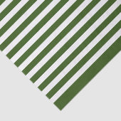 ホリデイグリーンホワイトストライプのカラー#325513 薄葉紙 (詳細)