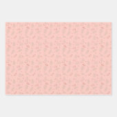 ホリデイグリーンリー ラッピングペーパーシート (正面3)