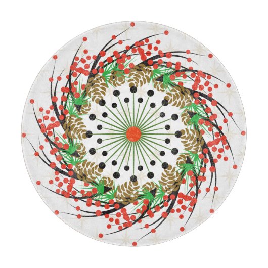 ホリデイサイン切断板 カッティングボード (正面)
